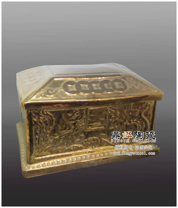 景德镇陶瓷骨灰盒 殡葬用品 高档骨灰盒 殡仪馆用品 骨灰盒批发
